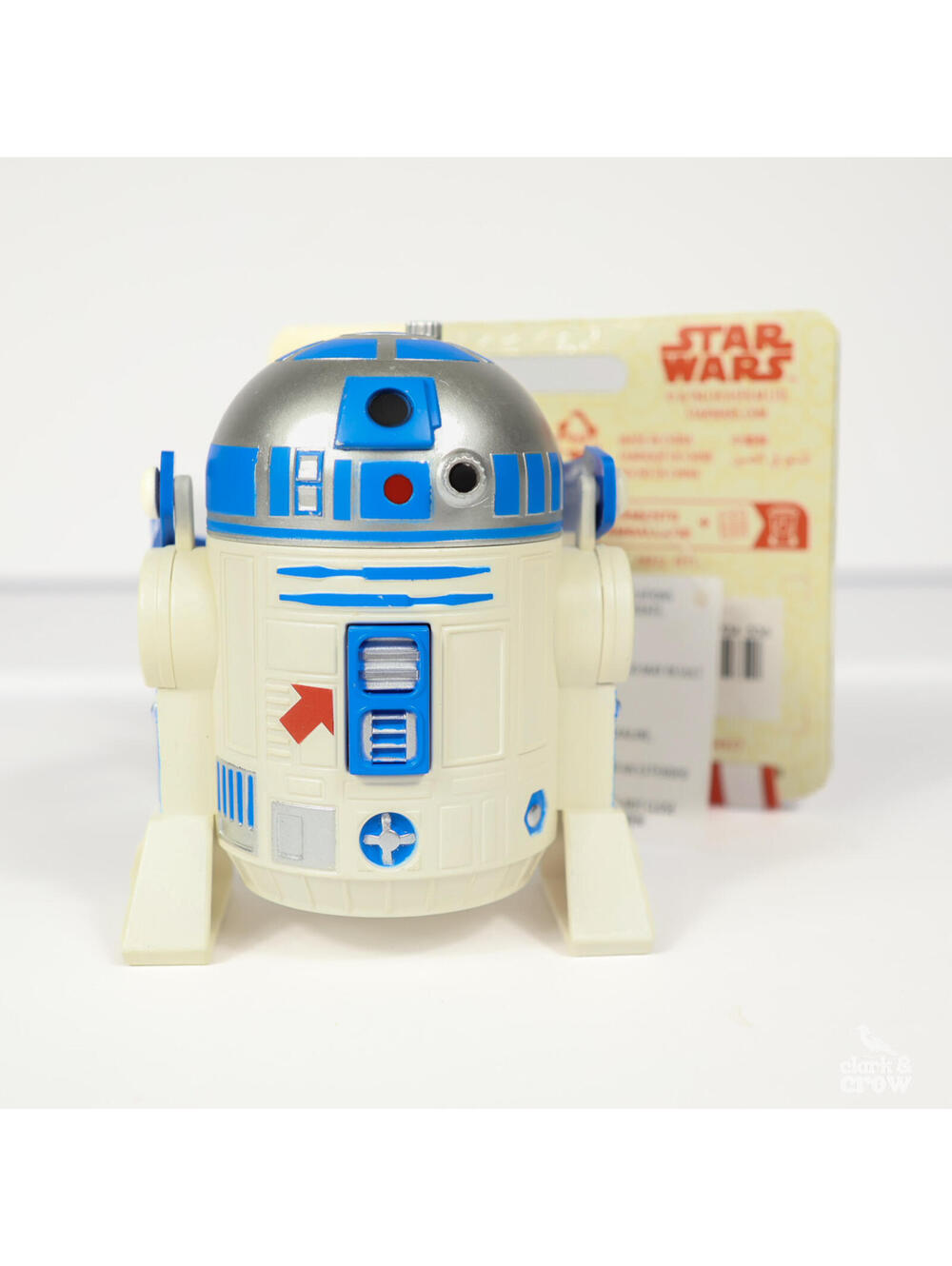 Disney Parks Star Wars R2-D2 Droid Popcorn Bucket Light Up Christmas Ornament